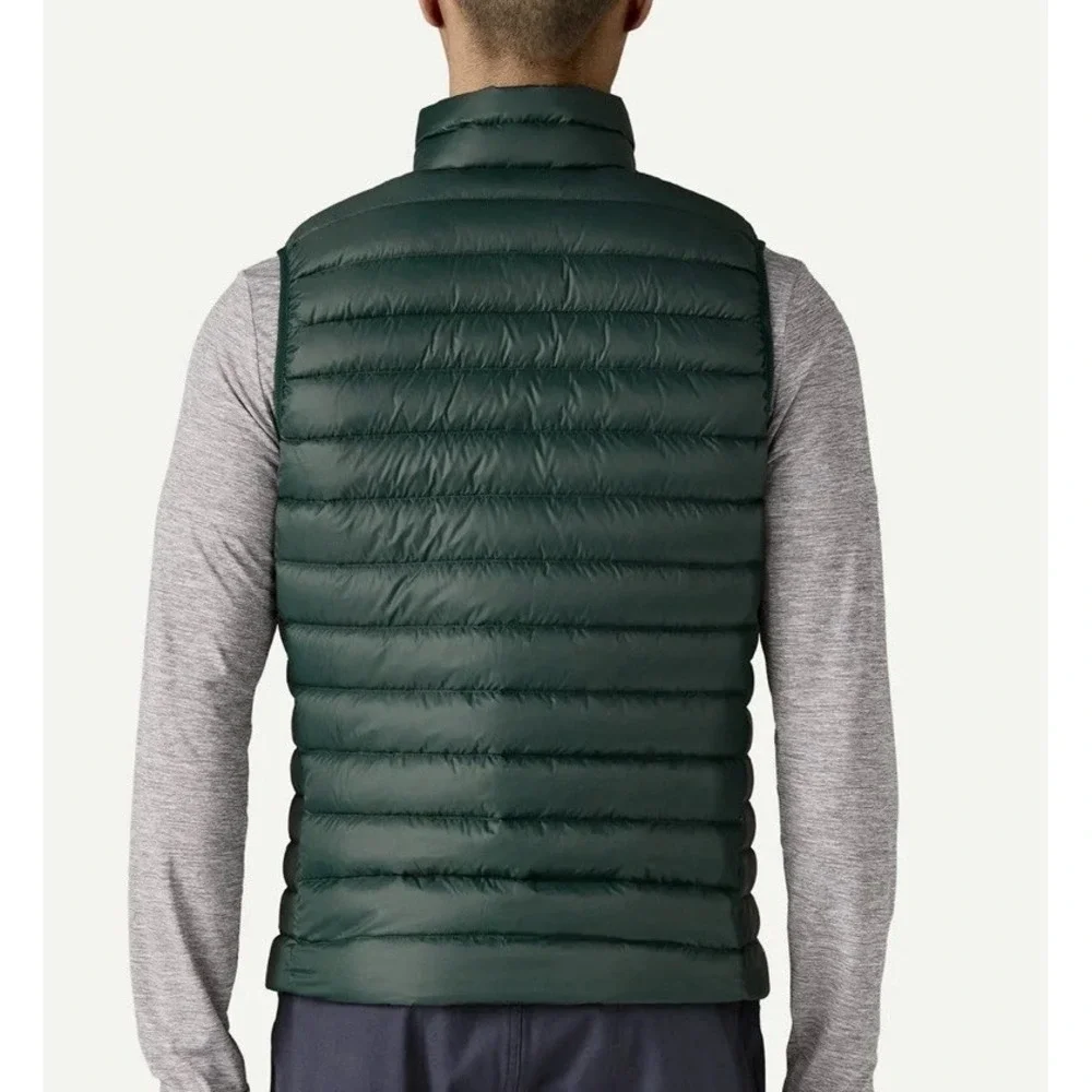 Patagonia Men's Down Sweater Vest Cascade Green Size M NWT Lightweight Puffer